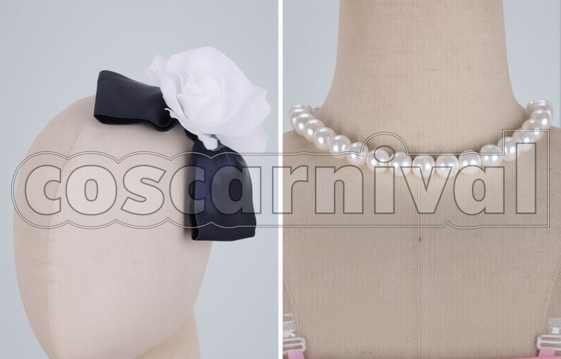Academia: Two Heroes Ochaco Uraraka Cosplay cosplay costume from My Hero, accessory set view