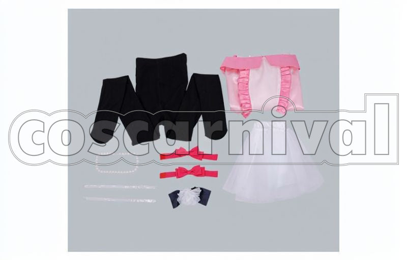 Academia: Two Heroes Ochaco Uraraka Cosplay cosplay costume from My Hero, set view