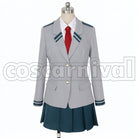 Ochaco Uraraka cosplay costume from My Hero Academia, front view