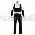 Ochaco Uraraka cosplay costume from My Hero Academia, back view