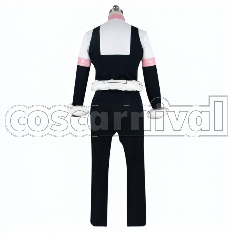 Ochaco Uraraka cosplay costume from My Hero Academia, back view