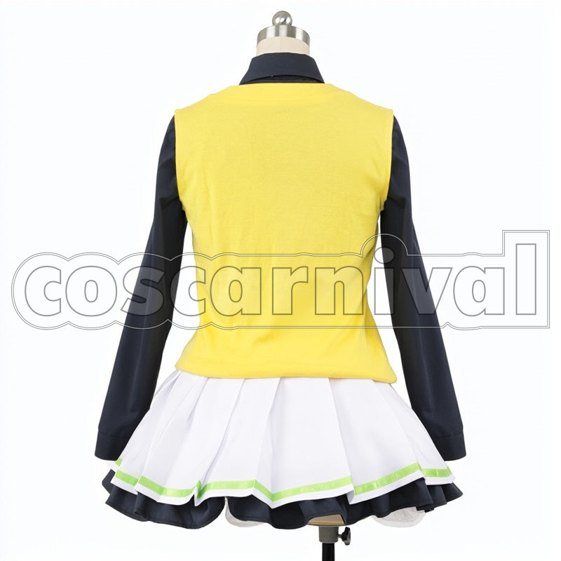 World Mai Kawakami cosplay costume from Myriad Colors Phantom, back view