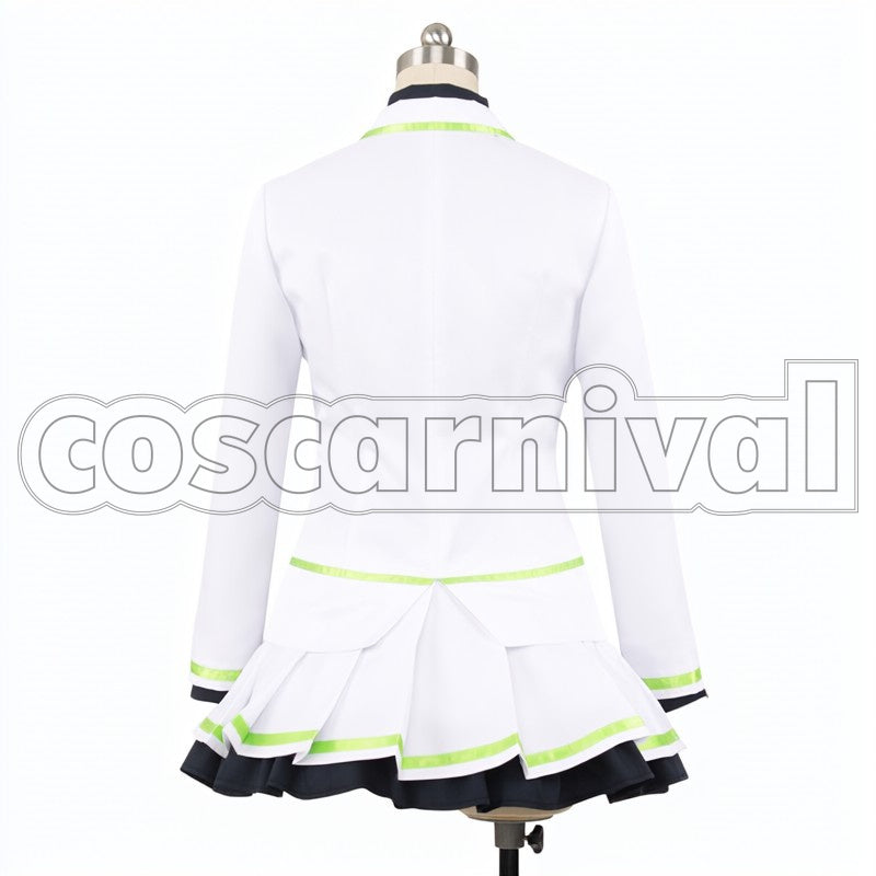 World Reina Izumi cosplay costume from Myriad Colors Phantom, back view