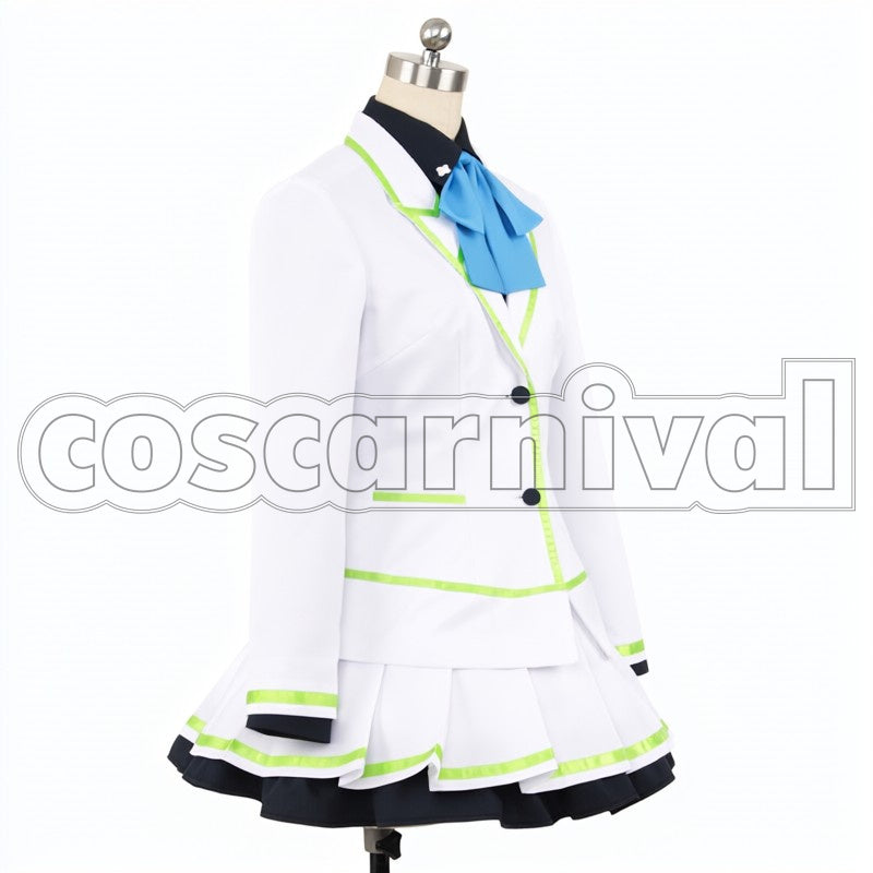 World Reina Izumi cosplay costume from Myriad Colors Phantom, side view