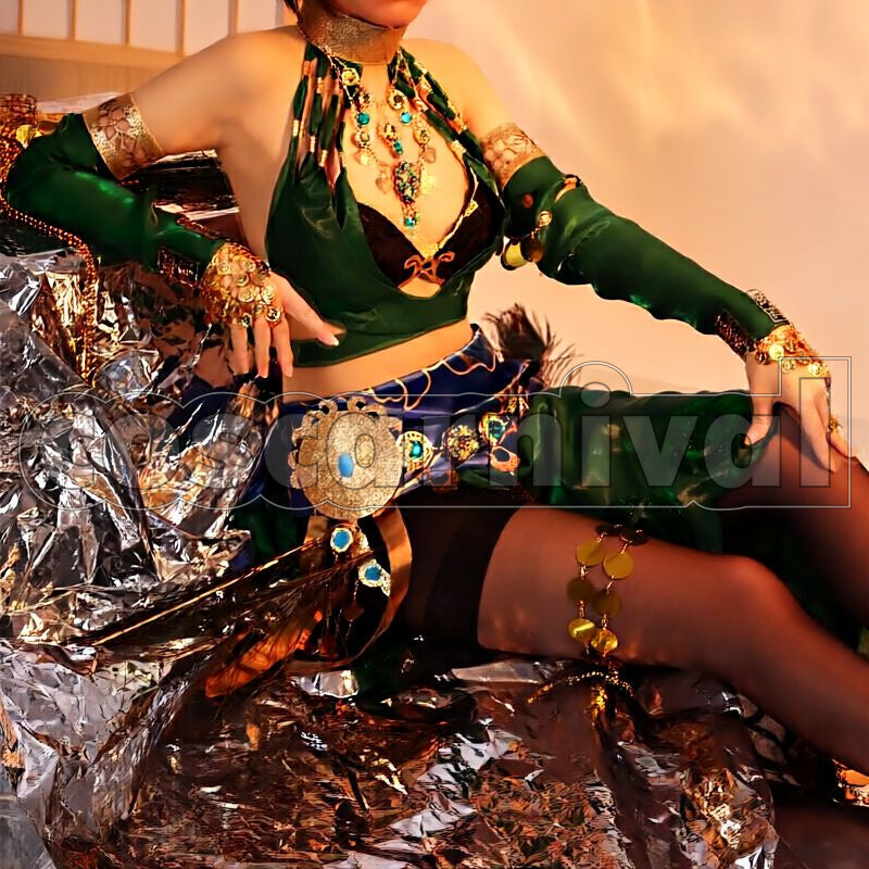 Matari Flawless Elegance Cosplay cosplay costume from NARAKA: BLADEPOINT, front view 3