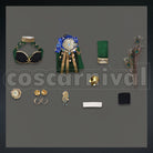Matari Flawless Elegance Cosplay cosplay costume from NARAKA: BLADEPOINT, set view