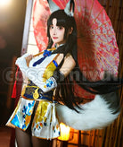 Tsuchimikado Kurumi Otaku Hanaori Outfit Cosplay cosplay costume from NARAKA: BLADEPOINT, front view 2