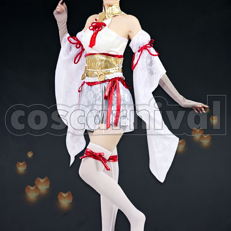 Tsuchimikado Kurumi Otaku Ramu Outfit Cosplay cosplay costume from NARAKA: BLADEPOINT, front view 2