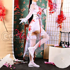 Viper Ning Maple Snowfall Cosplay cosplay costume from Naraka: Bladepoint, detail 1 view 1