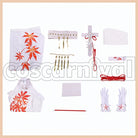 Viper Ning Maple Snowfall Cosplay cosplay costume from Naraka: Bladepoint, set view