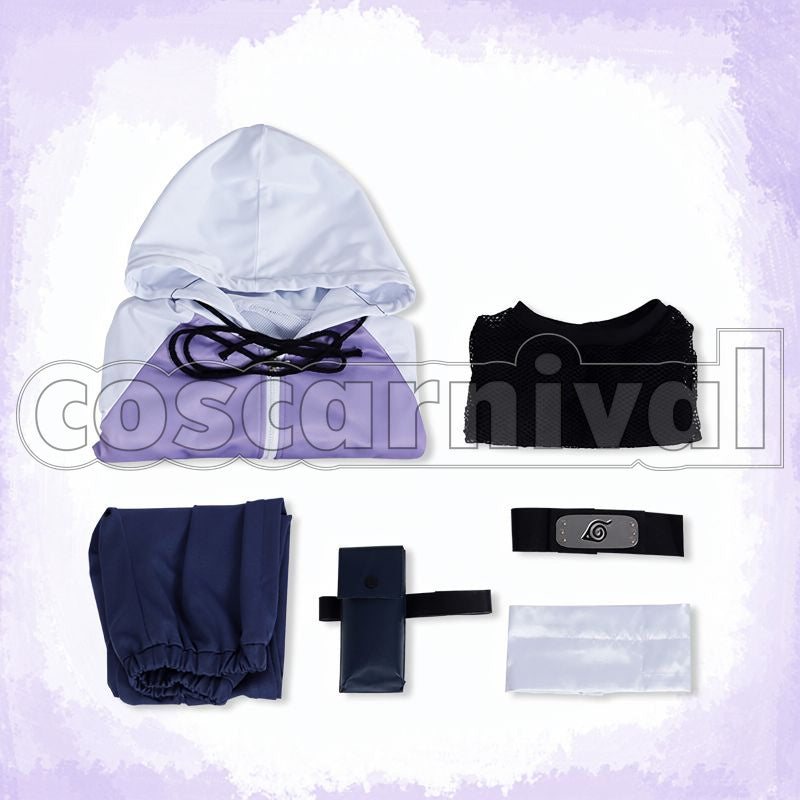 Hyuga Cosplay cosplay costume from Naruto Hinata, set view