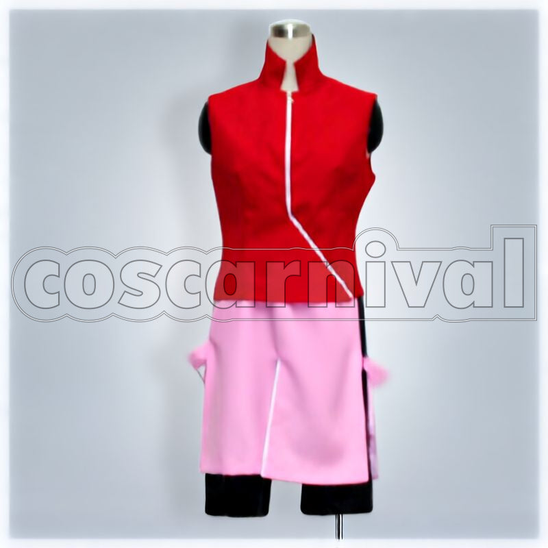 Sakura Haruno Cosplay cosplay costume from Naruto: Shippuden, front view