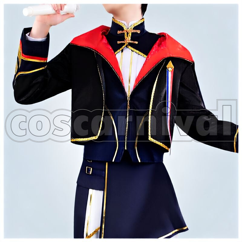 Anniversary LIVE CONCERTO Saegusa Akina Live Outfit Cosplay cosplay costume from Nijisanji 8th, front view 1