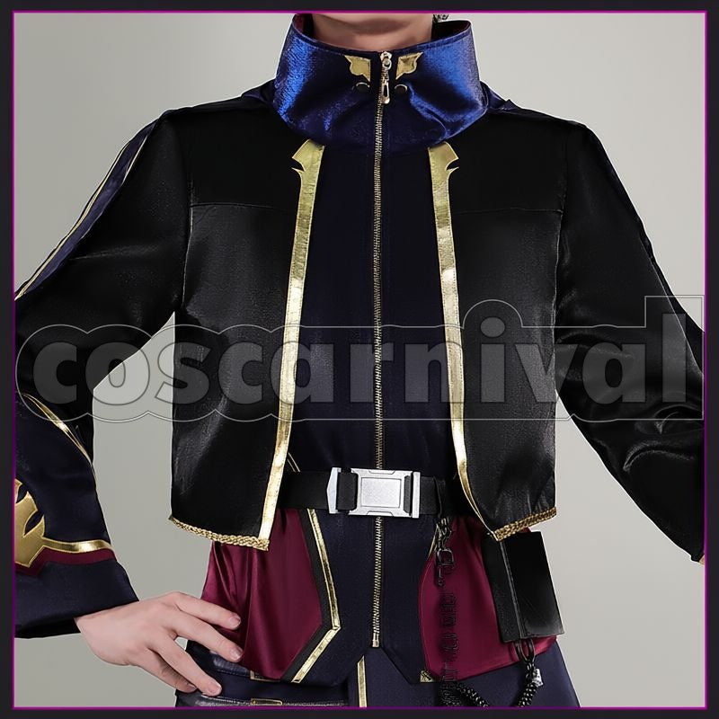 Anniversary LIVE CONCERTO Saiki Ittetsu Live Outfit Cosplay cosplay costume from Nijisanji 8th, front view 5