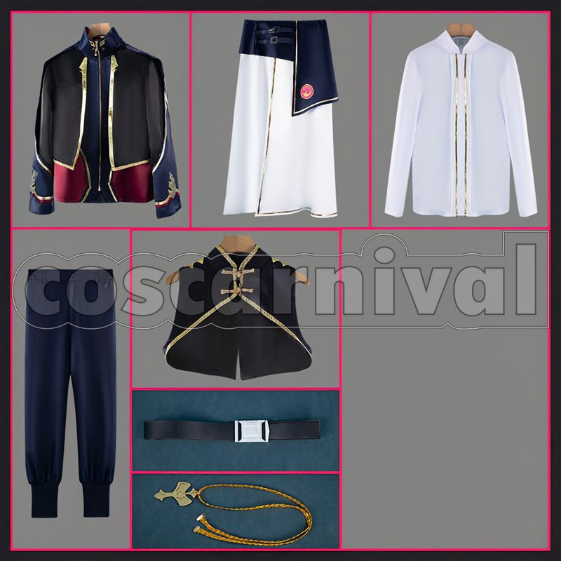 Anniversary LIVE CONCERTO Saiki Ittetsu Live Outfit Cosplay cosplay costume from Nijisanji 8th, set view