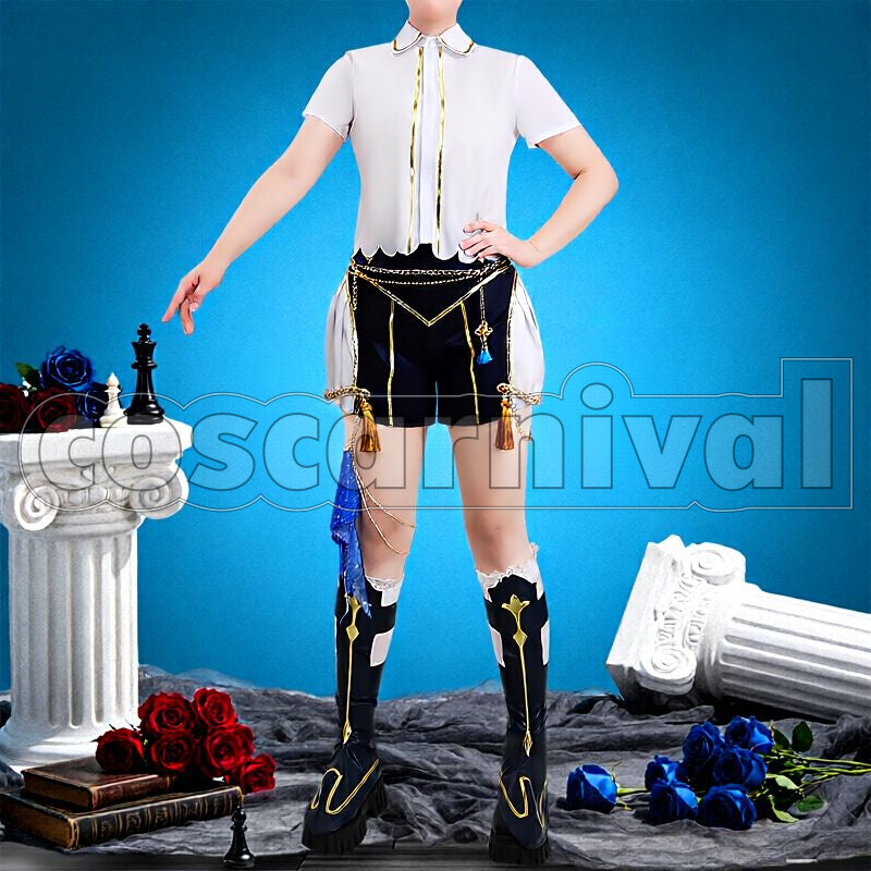 Anniversary LIVE CONCERTO Shioriha Ruri Live Outfit Cosplay cosplay costume from Nijisanji 8th, front view 2