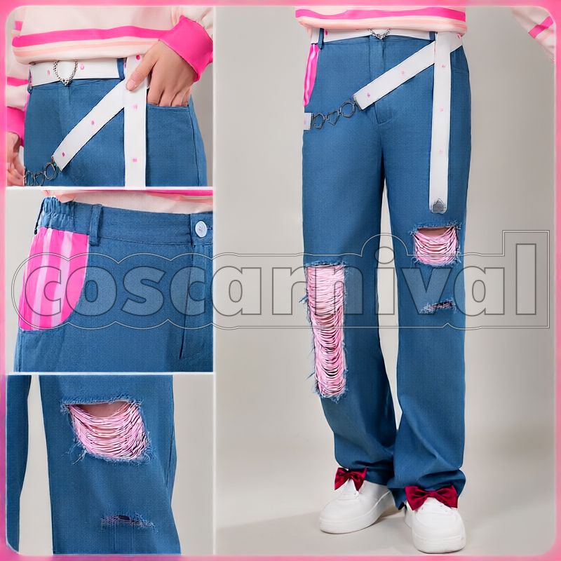 Wen Gyaurufu Merch Outfit Cosplay cosplay costume from NIJISANJI Akagi, detail-2