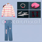 Wen Gyaurufu Merch Outfit Cosplay cosplay costume from NIJISANJI Akagi, set view