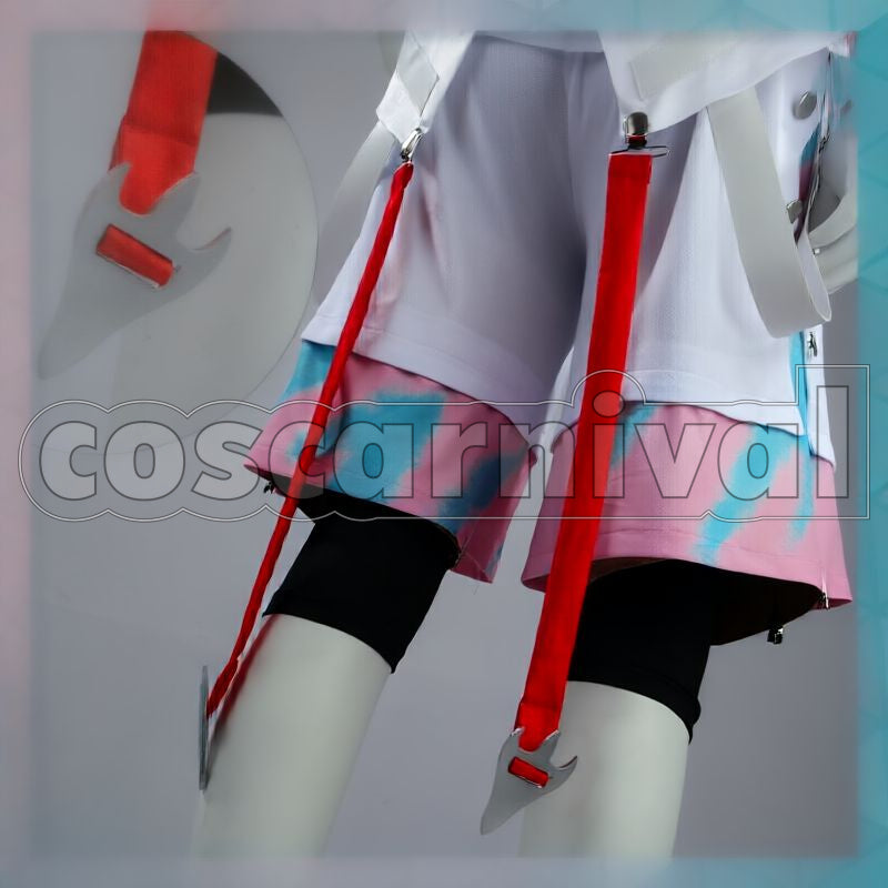 Wen Post-Transformation Cosplay cosplay costume from NIJISANJI Akagi, detail 9 view 1