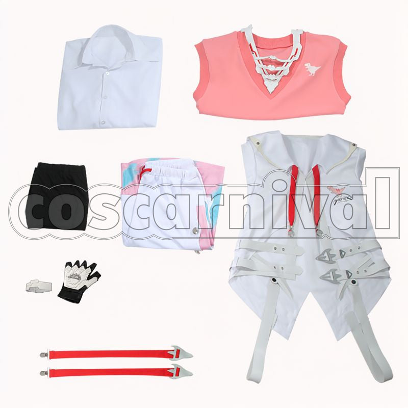 Wen Post-Transformation Cosplay cosplay costume from NIJISANJI Akagi, set view