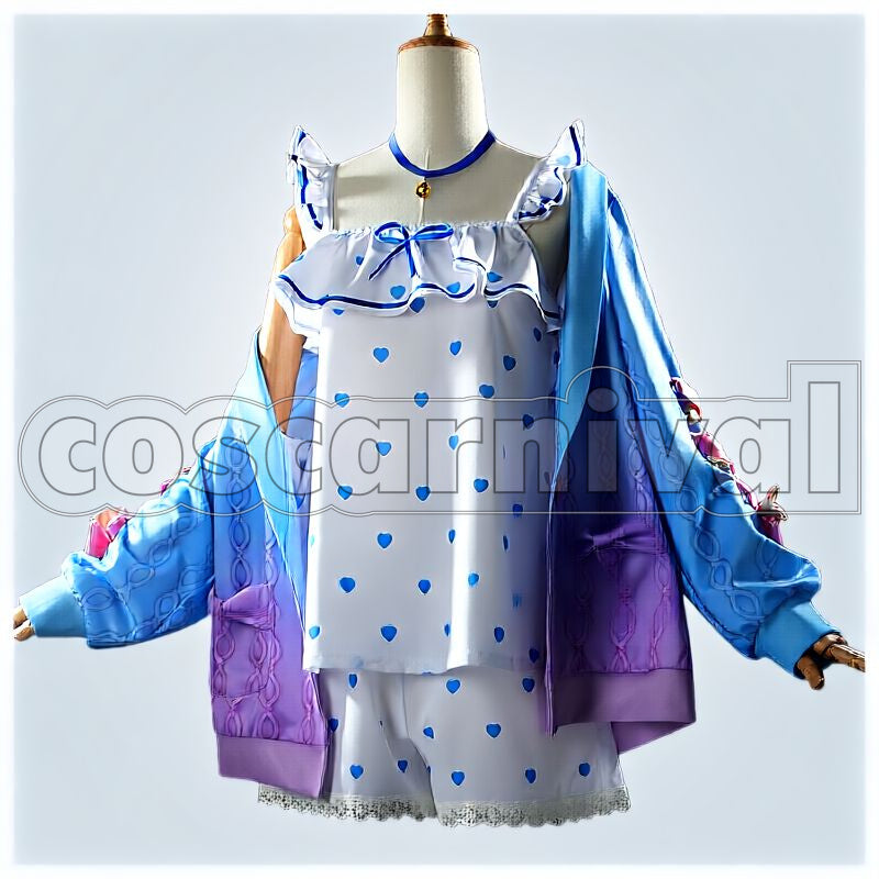 Kokoro New Outfit Cosplay cosplay costume from NIJISANJI Amamiya, front view 1