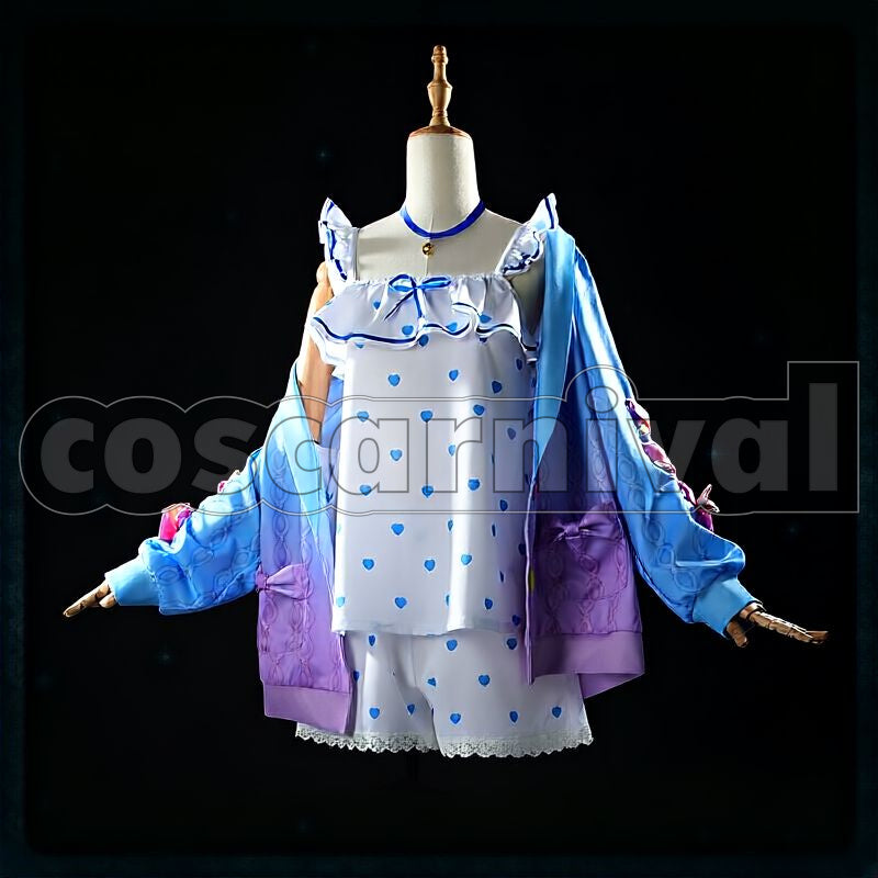 Kokoro New Outfit Cosplay cosplay costume from NIJISANJI Amamiya, front view 2