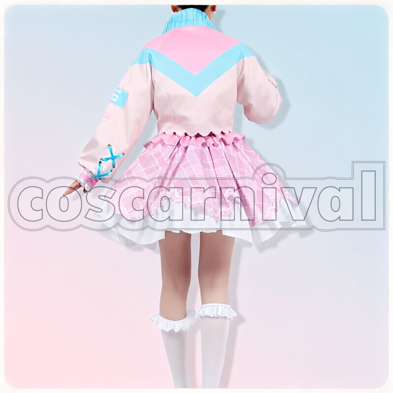 Kokoro New Outfit Cosplay cosplay costume from NIJISANJI Amamiya, back view 1