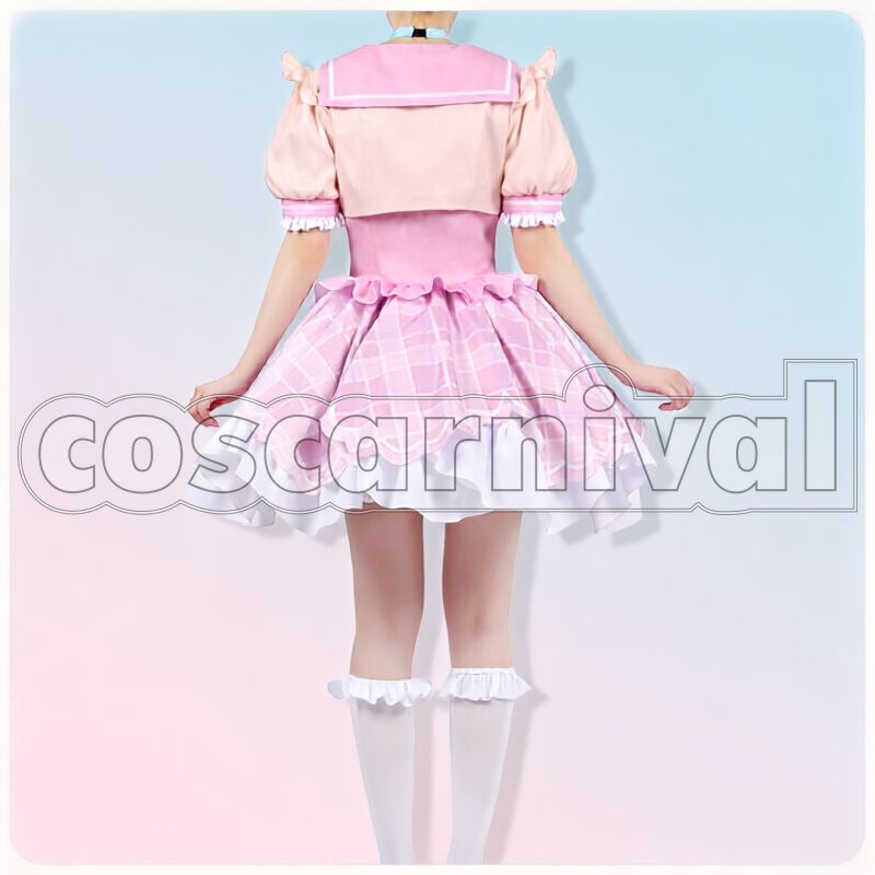 Kokoro New Outfit Cosplay cosplay costume from NIJISANJI Amamiya, back view 2