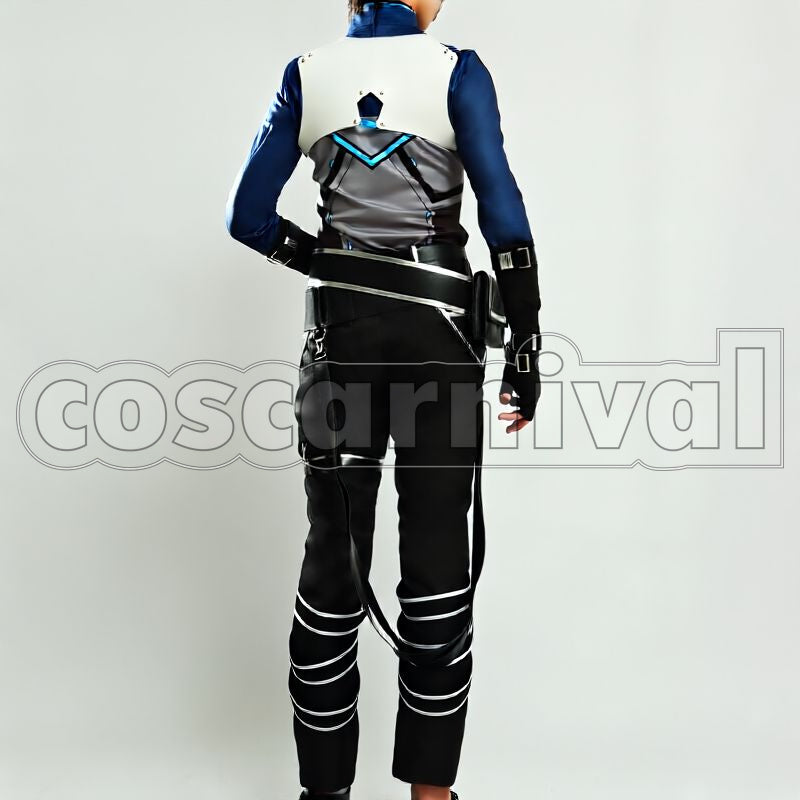 Krone Cosplay cosplay costume from NIJISANJI Axia, back view 2