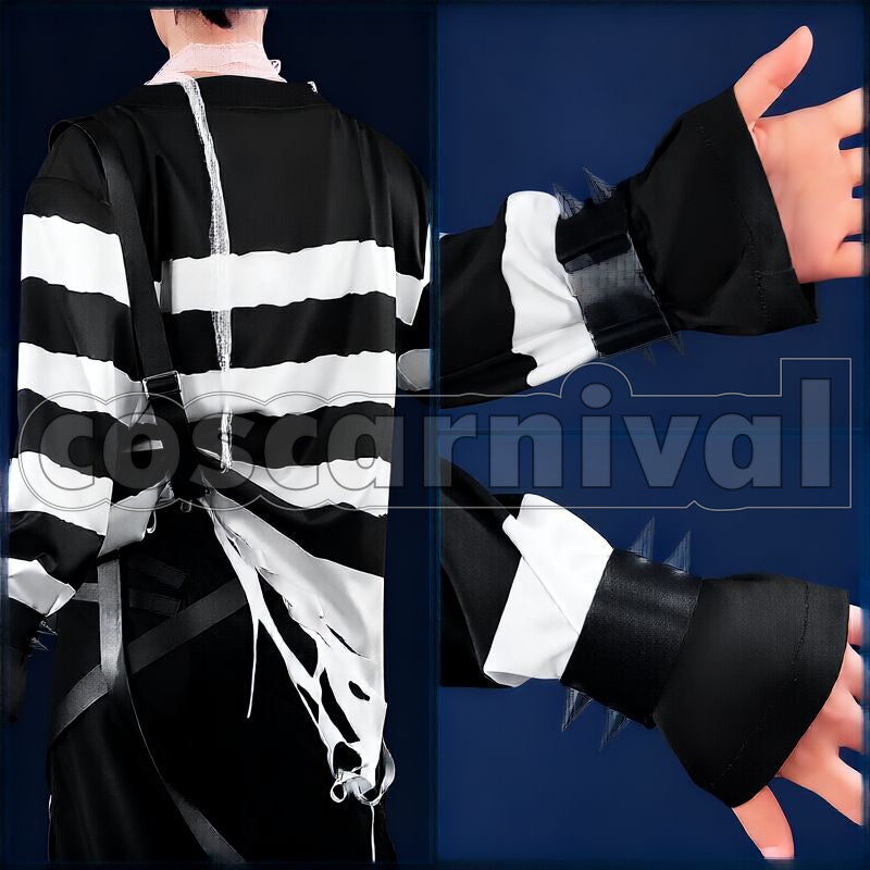 Prisoner No.400 Hoshirube Sho Cosplay cosplay costume from Nijisanji Cellmates, hoshirube sho 27329 detail view 2