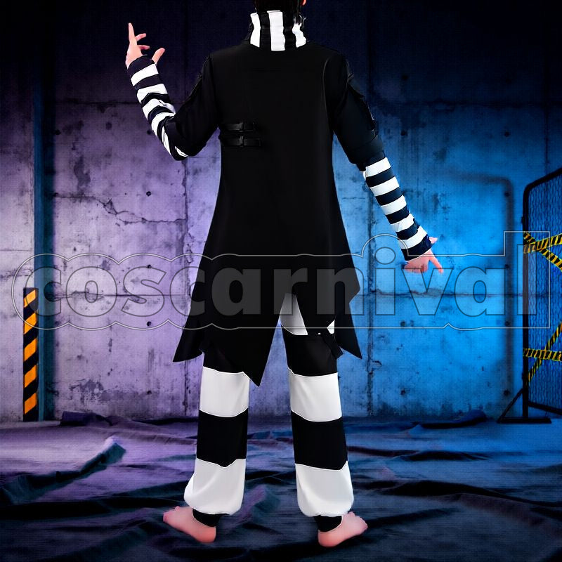 Prisoner No.928 Kuzuha Cosplay cosplay costume from Nijisanji Cellmates, kuzuha 27343 back view