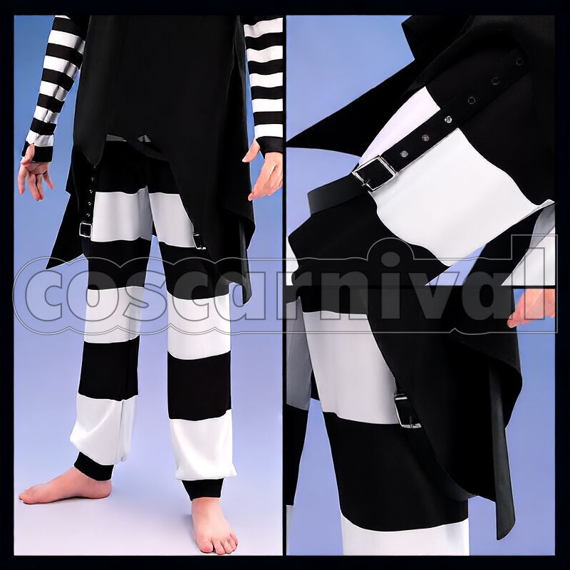 Prisoner No.928 Kuzuha Cosplay cosplay costume from Nijisanji Cellmates, kuzuha 27346 detail view 3