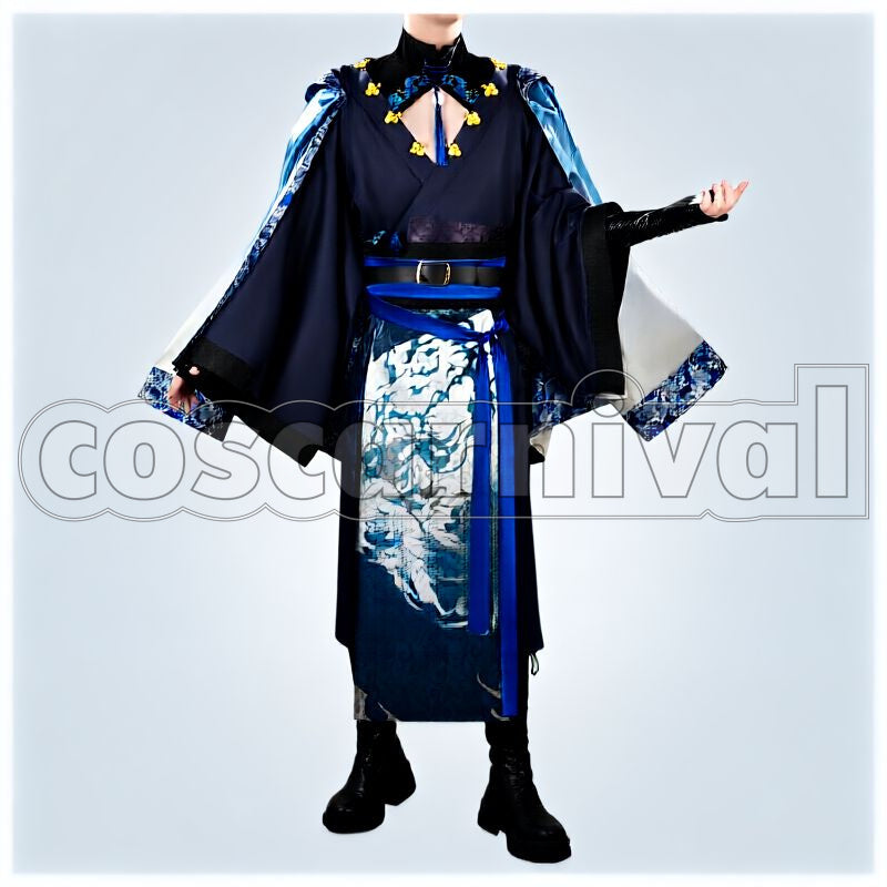 Emaki Milan Kestrel China-Style Cosplay cosplay costume from NIJISANJI Chuka, front view 1