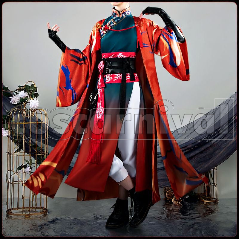 Emaki Seraph Dazzlegarden China-Style Cosplay cosplay costume from NIJISANJI Chuka, front view 2