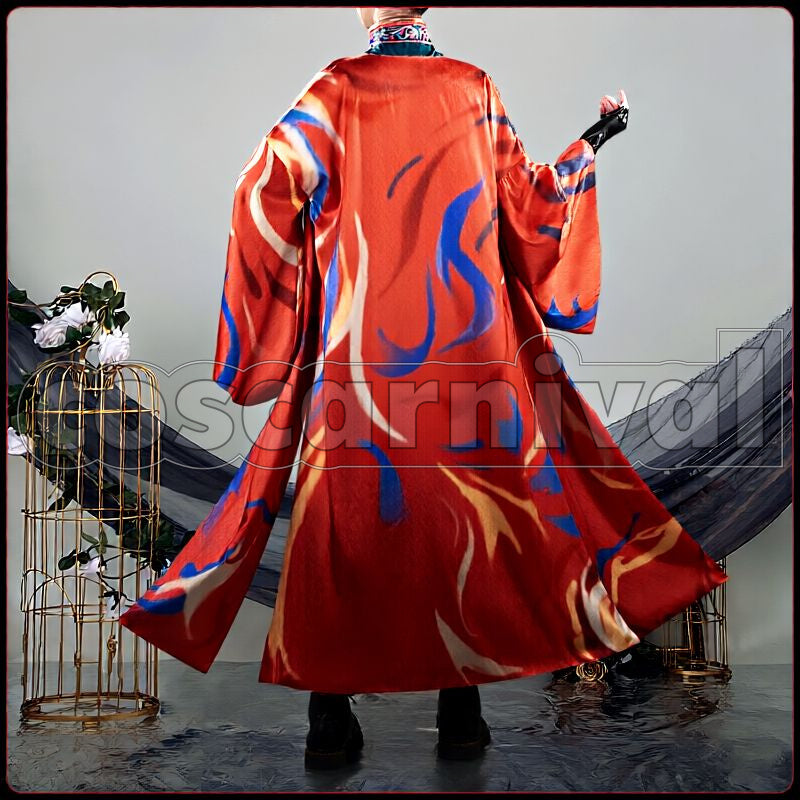 Emaki Seraph Dazzlegarden China-Style Cosplay cosplay costume from NIJISANJI Chuka, back view 1