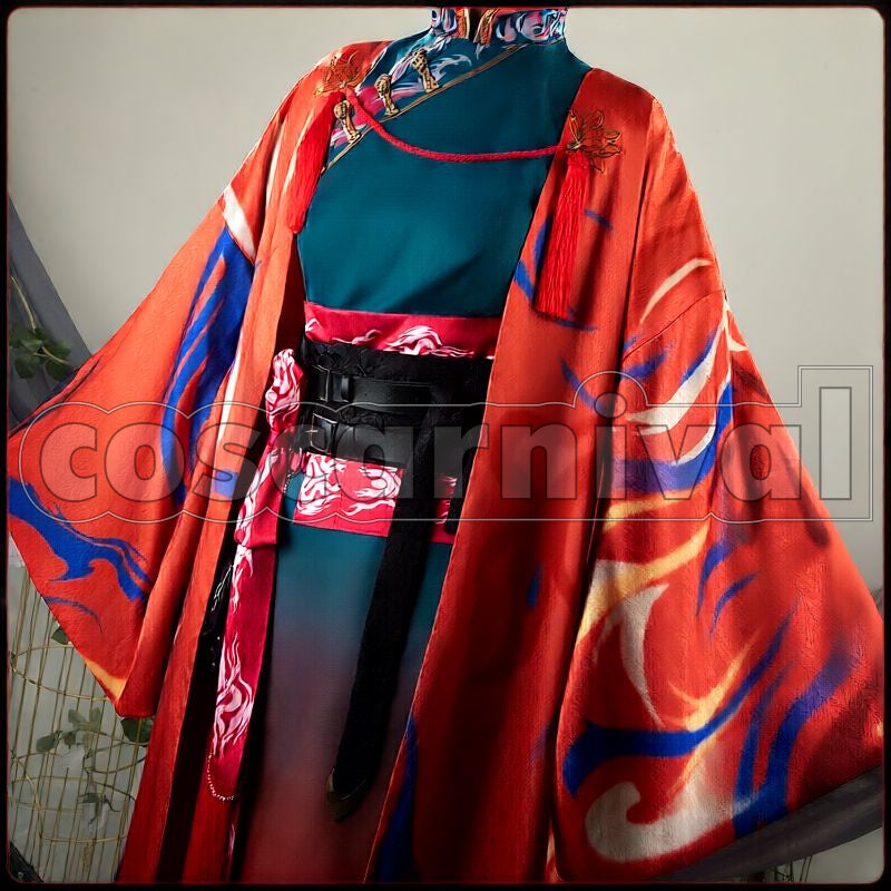 Emaki Seraph Dazzlegarden China-Style Cosplay cosplay costume from NIJISANJI Chuka, detail 1 view 1