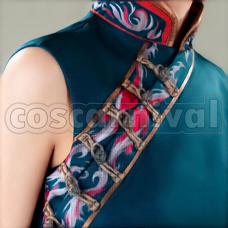 Emaki Seraph Dazzlegarden China-Style Cosplay cosplay costume from NIJISANJI Chuka, detail 6 view 2