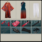 Emaki Seraph Dazzlegarden China-Style Cosplay cosplay costume from NIJISANJI Chuka, set view