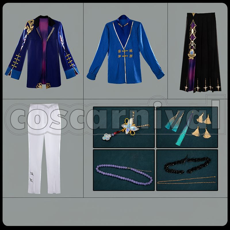 Hoshirube Sho 2nd Anniversary Cosplay cosplay costume from NIJISANJI Dytica, set view