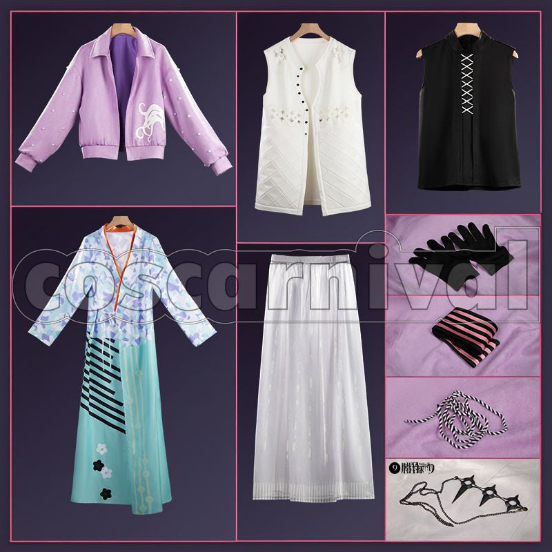 Hoshirube Sho Happy Pack 2025 Cosplay cosplay costume from NIJISANJI Dytica, set view
