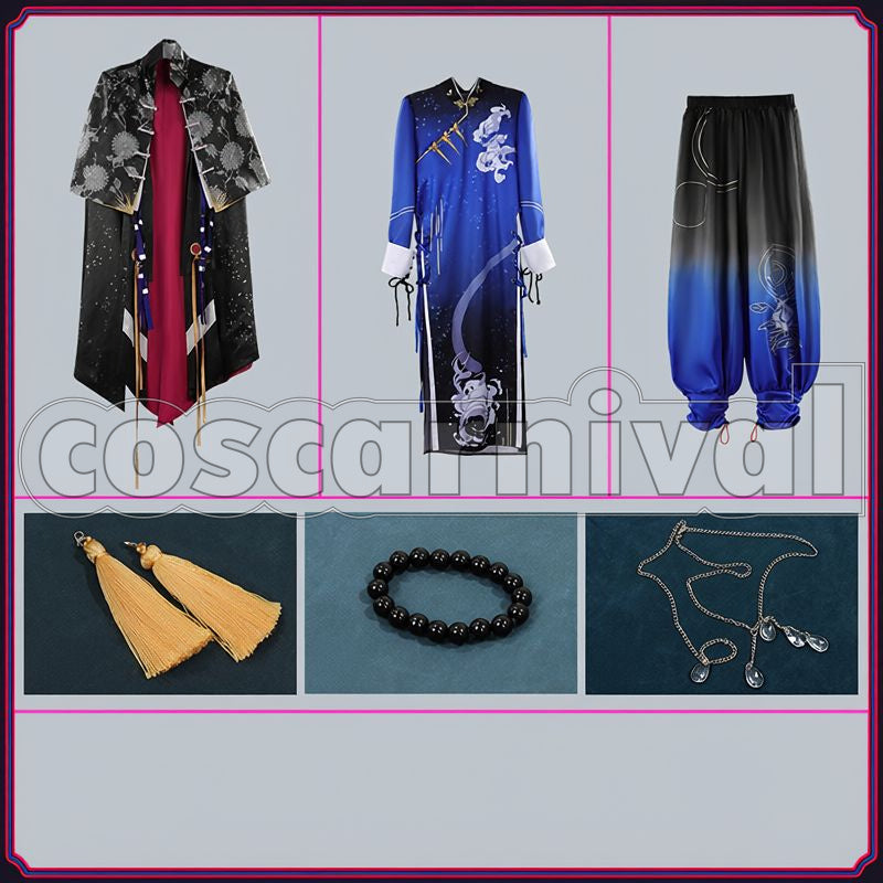 Koyanagi Rou 2nd Anniversary Cosplay cosplay costume from NIJISANJI Dytica, set view