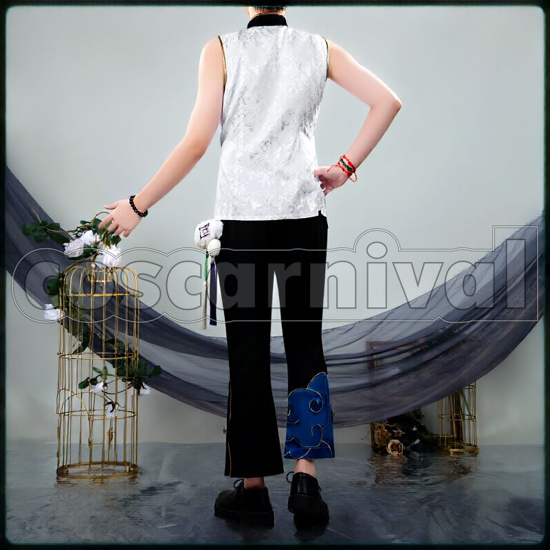 Murakumo Kagetsu 2nd Anniversary Cosplay cosplay costume from NIJISANJI Dytica, back view 2