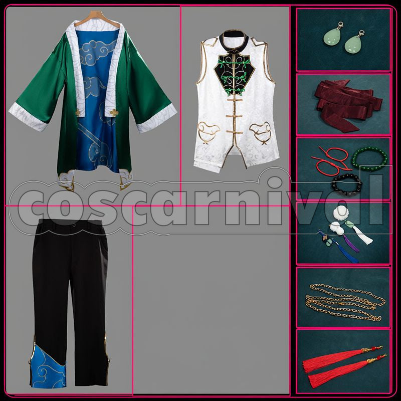 Murakumo Kagetsu 2nd Anniversary Cosplay cosplay costume from NIJISANJI Dytica, set view