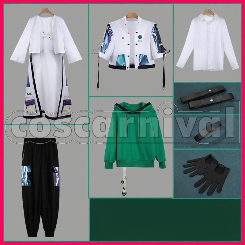 Murakumo Kagetsu Buddy Mode Type Cosplay cosplay costume from NIJISANJI Dytica, set view