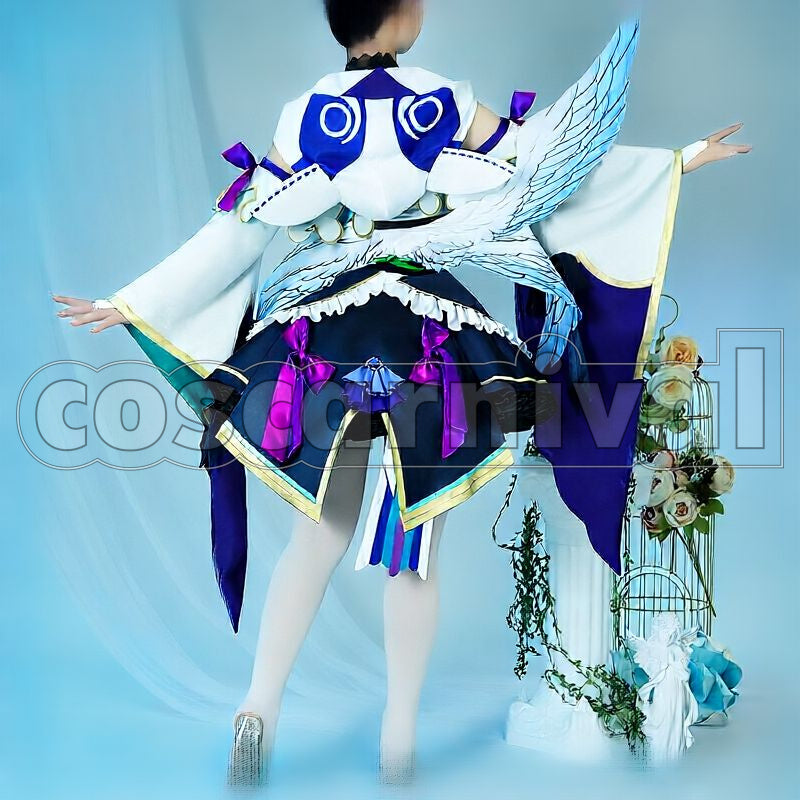 Enna Alouette Cosplay cosplay costume from NIJISANJI EN, back view