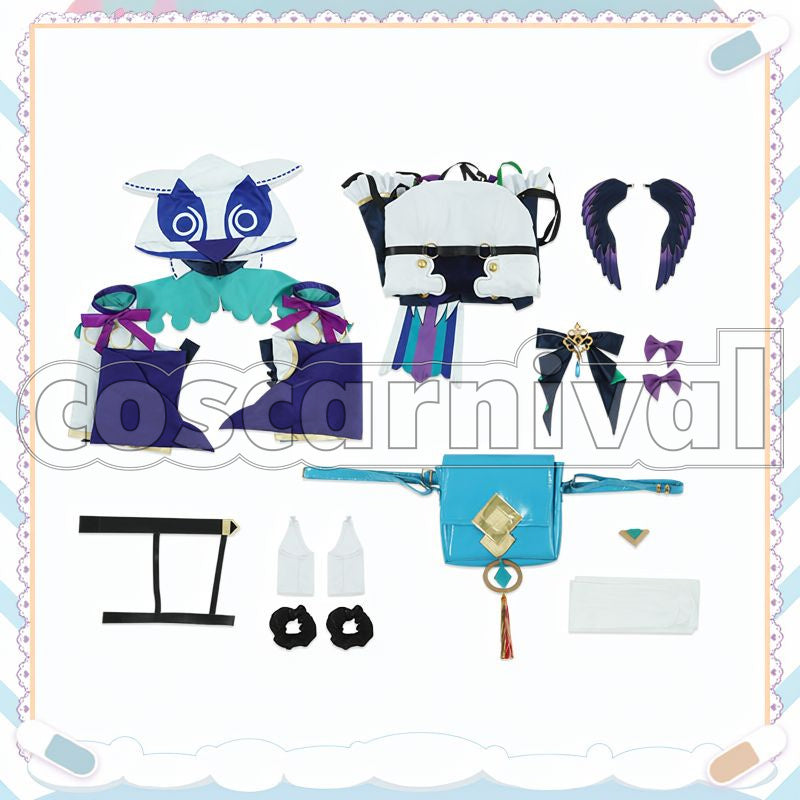 Enna Alouette Cosplay cosplay costume from NIJISANJI EN, accessory set view