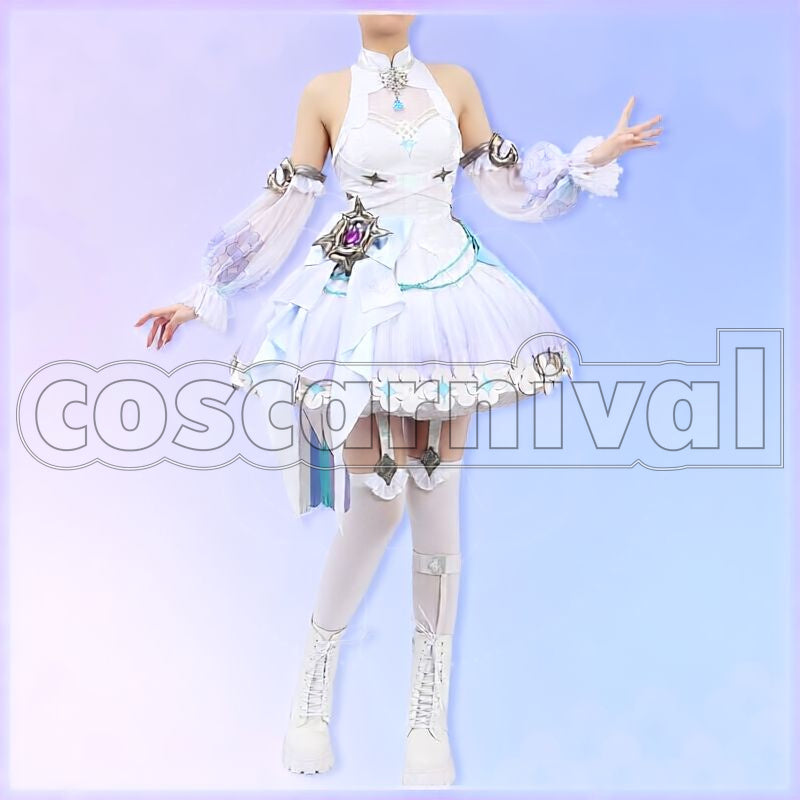 Enna Alouette New Outfit Cosplay cosplay costume from NIJISANJI EN, front view 3