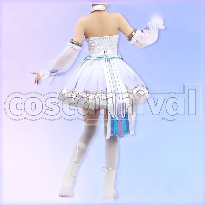 Enna Alouette New Outfit Cosplay cosplay costume from NIJISANJI EN, back view 2