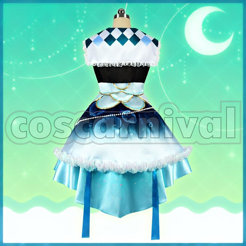 Finana Ryugu Cosplay cosplay costume from NIJISANJI EN, back view