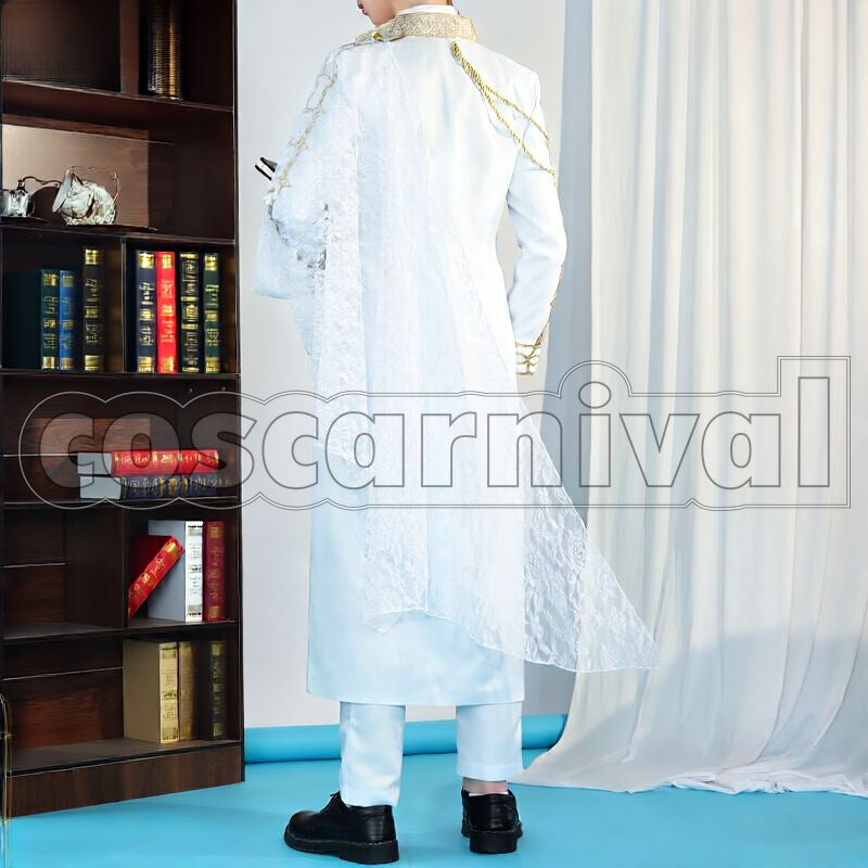 Ike Eveland Debut Half Anniversary Cosplay cosplay costume from NIJISANJI EN, back view
